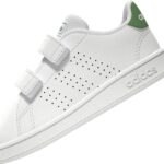 ADIDAS Buty sportowe dla dzieci Adidas Advantage- Zamów na Decathlon.pl – 30 dni na zwrot – Biały, Zielony