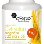 Aliness Cytrynian Magnezu 125Mg Z B6 100kaps.