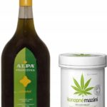 Alpa Francovka Leśna 1000ml Czeska 1L + Maść 250ml