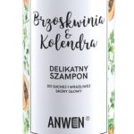 Anwen Szampon do suchej i wrażliwej skóry głowy Brzoskwinia i Kolendra 200ml