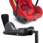 Fotelik samochodowy Avionaut Pixel + Base Iq Isofix Lekki 0-13 Kg Z Bazą Warsaw Red