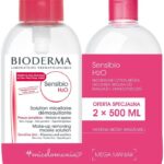 Bioderma Sensibio H2O 500ml pompka + Sensibio H2O 500ml bez pompki