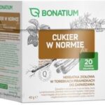 BONATIUM Cukier w Normie Herbatka ziołowa 20 saszetek po 2 g