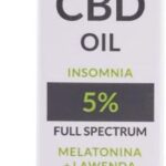Cannabis Hempwish Olej Konopny Cbd 5% Melatonina Lawenda 10ml