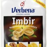 Cukierki ziołowe Imbir z miodem i witaminą C 60g Verbena