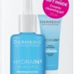 DERMEDIC HYDRAIN 3 HIALURO – serum nawadniające twarz, szyję i dekolt 30ml + krem-żel ultranawilżający 50ml