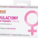 Doz PRODUCT Owulacyjny LH test paskowy z moczu, 7szt.