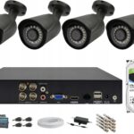 DVS ZESTAW DO MONITORINGU 5 MPX 4 KAMERY ZEWNĘTRZNE IR