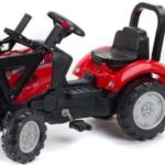 Falk Traktor Na Pedały Case Czerwony