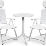Focusgarden Zestaw Nardi Acquamarina/Step 2+1 Bianco