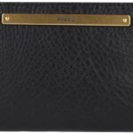 Fossil Liza Portfel skórzana 14 cm black