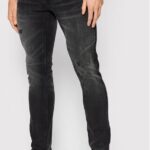 Guess Jeansy M2GAN3 D4AH1 Szary Skinny Fit