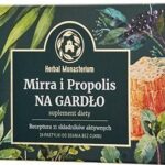 Herbal Monasterium Mirra i Propolis na gardło 24 pastylek do ssania
