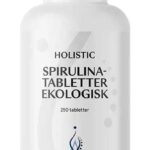 Holistic Spirulinatabletter Ekologiska, spirulina organiczna, 250 tabl