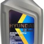 Hyundai Olej Xteer Diesel Ultra 5W40 1 Litr 5W401Xteerdieselu