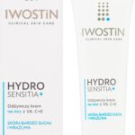 IWOSTIN HYDRO SENSITIA Krem odżywczy z witaminami C+E na noc do skóry suchej i wrażliwej 50 ml