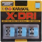 Karakal X-Dri Overgrip 3Szt Niebieskie Niebieski