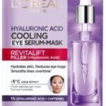L’Oréal Paris Revitalift Filler Golden Age Maseczka Płócienna O Działaniu Rozjaśniającym I Nawilżającym Do Oczu 13 G