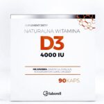 Laborell Naturalna Witamina D3 4000 Iu 90Kaps.