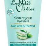 Le Petit Olivier Nawilżający Krem Do Twarzy Na Dzień Aloes I Zielona Herbata Moisturizing Day Care Aloe Vera & Green Tea 50 Ml