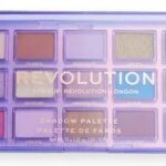 Makeup Revolution Paleta cieni do powiek odblask Ultra Violet