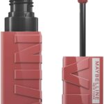 Maybelline New York Superstay Vinyl Ink – Szminka do ust 35 Cheeky