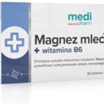 Medi Pharm magnez mleczan z witaminą B6 60 tabl