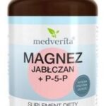 Medverita Magnez jabłczan + P-5-P 100kaps