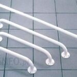 Mobilex Poręcze łazienkowe dla niepełnosprawnych metalowe 60, 80cm