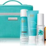 Moroccanoil Śródziemnomorskie Wakacje – Stylizacja Włosów Ciemnych , Zestaw Podróżny Do Z Kosmetyczką
