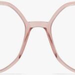 Mykita Hilla – 52/18/145 Transparentny Różowe