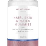 Myvitamins Gumisie Włosy, Skóra i Paznokcie Jagoda – 60 żelek