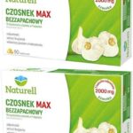 Naturell Zestaw Czosnek Max Bezzapachowy 2X90Kaps.