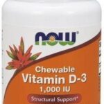 Now Foods Witamina D3 1000Iu Chewable 180 Tabl.