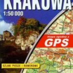 Okolice Krakowa Mapa laminowana