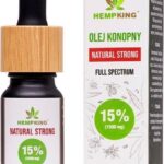 Olej CBD 15% Natural Strong (1500mg) – 10ml