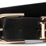 Pasek Damski TOMMY HILFIGER – Th Luz Logo 3.0 AW0AW11698 BDS