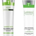 PHARMACERIS T COMEDO ACNE Krem przeciw zaskórnikom – 40 ml + PHARMACERIS T PURERETINOL 0.3 Krem z retinolem na trądzik wieku dorosłego na noc – 40 ml
