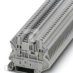 Phoenix Złączka szynowa elementów kontrolnych 2-przewodowa 2,5mm2 szara UT 2,5-MTD-DIO/L 3064137