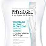 Physiogel Hypoallergenic Pielęgnacja włosów i skóry głowy Delikatny szampon do suchej i wrażliwej skóry głowy 250ml