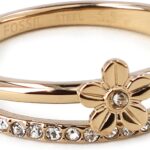 Pierścionek FOSSIL – Glass JF04024710 Gold
