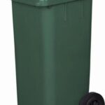 Pojemnik na odpady 120 l zielony (78291)