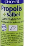 Propolis + szałwia pastylki do ssania bio 60 sztuk