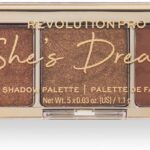 Revolution Pro Glam Paleta Cieni Do Powiek Odcień She’S Dreamy Green 5,5 G