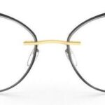 Silhouette Okulary Select – 55/19/140 Złoty