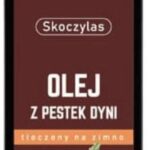 Skoczylas Olej z Pestek Dyni Nierafinowany Tłoczony na Zimno 100% Naturalny 250ml Skoczylas
