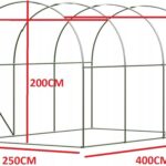 STELAŻ KONSTRUKCJA NA TUNEL OGRODOWY 3X2M 6M2 GAP032