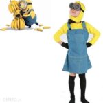 Strój Minionki Okulary 5części 5-7L