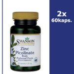 SWANSON Cynk pikolinian 22mg – 2×60 kaps.