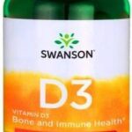 Swanson Vitamin D 3 5000mg 250 kaps.